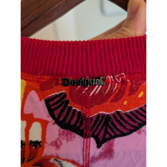 Desigual TOKIO Red and Pink Full Zip Top see measurement for size - Picture 8 of 10